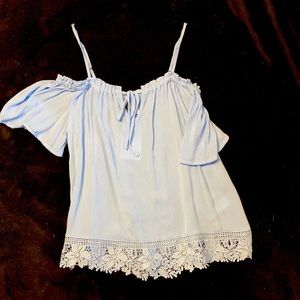 Flowy off shoulder top